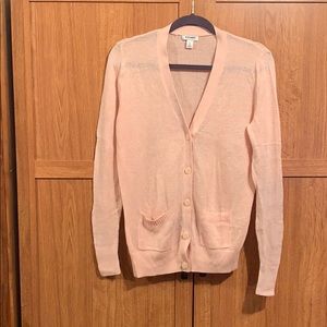 Nice sweater! Used only once, peach color.